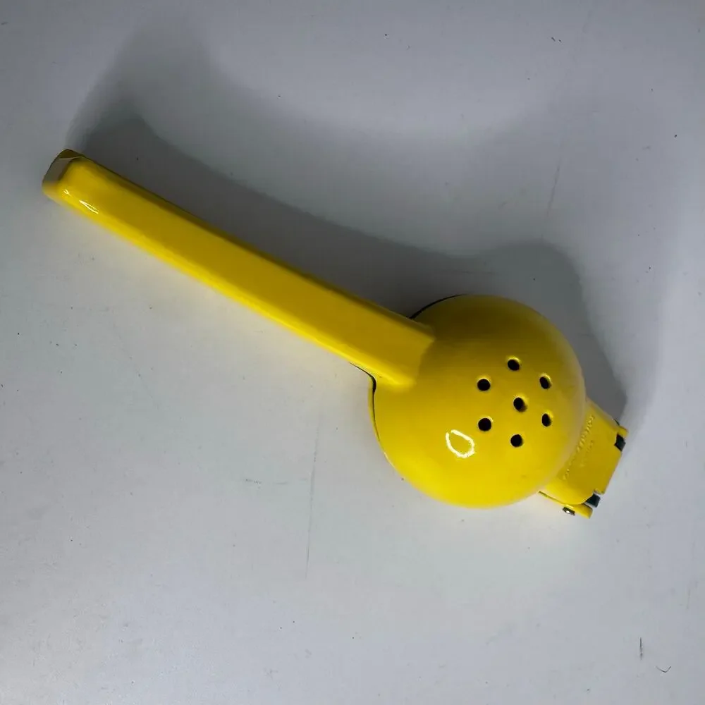 Lemon Lime Dual Squeezer  Hand Juicer Easy Use Yellow/Green